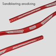 thumbnail image 3 of LUNJE 720MM Mountain Bike Handlebar 31.8mm Long for Cycling Black, 3 of 5