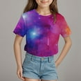 thumbnail image 2 of ZTKWD Shirts for Boys Girls Kids 3D Graphic Casual Crewneck Short Sleeve Tops Tees 6-16 Years, 2 of 4