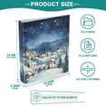 thumbnail image 6 of joogoo Winter View Hardcover 3 Ring Binder 1.5" Round Rings Interior Pockets Binders Organizer 1 Pack, 6 of 9