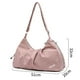 thumbnail image 4 of Fiudx Bolsa de Viaje Deportiva, Diseño Multifuncional, Compartimento para Zapatos y Artículos Húmedos, Poliéster Ligero, Ideal para Gimnasio y Playa, Unisex, Plegable, 51 X 32 X 20 Cm, 4 of 7
