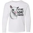 thumbnail image 3 of Inktastic Future Goat Farmer Long Sleeve Youth T-Shirt, 3 of 5