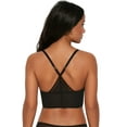 thumbnail image 2 of Women's Gossard 15208 Sheer Seduction Deep V Bralette (Black 30B), 2 of 2