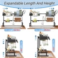 thumbnail image 2 of Over The Sink Dish Drying Rack (Expandable Height and Length) Snap-On Design 2 Tier Large Dish Rack, 2 of 6