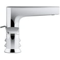 thumbnail image 3 of Kohler 97100-4-2MB Widespread Bathroom Sink Faucet, 1.2 GPM - Vibrant Brushed Moderne Brass, 3 of 7