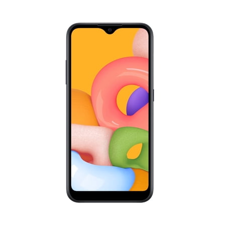 Restored Samsung Galaxy A01 A015A 16GB AT&T Locked Android Smartphone - Black (Refurbished)