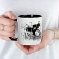 thumbnail image 3 of CafePress - Drum Set Graffiti Mug - 11 oz Ceramic Mug - Novelty Coffee Tea Cup, 3 of 3