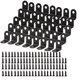 thumbnail image 1 of Soporte de Ángulo Metálico Negro en Forma de L de 0.63''x0.63'' con Tornillos, 40pcs, 1 of 7