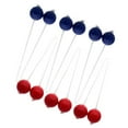 thumbnail image 1 of Ladder Ball Toss Game for Golf Ball Bolas Set with Storage Bag for Toss Match red+blue, 1 of 10