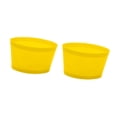 thumbnail image 1 of Soportes para espinilleras de silicona, espinilleras fijas, cómodas y antideslizantes, espinilleras de fútbol Amarillo, 1 of 8