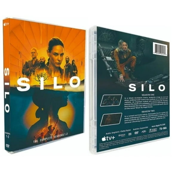 Silo : The Complete Series, Seasons 1-2 (DVD, 6-Disc, Box-Set) NEW Region 1