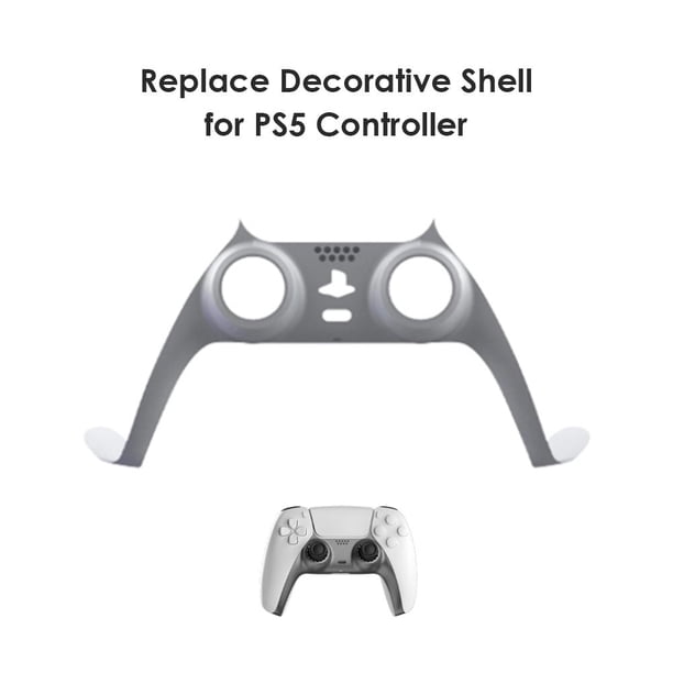 Manija del controlador Carcasa central delantera para Sony PS5 Decor Shell (gris)