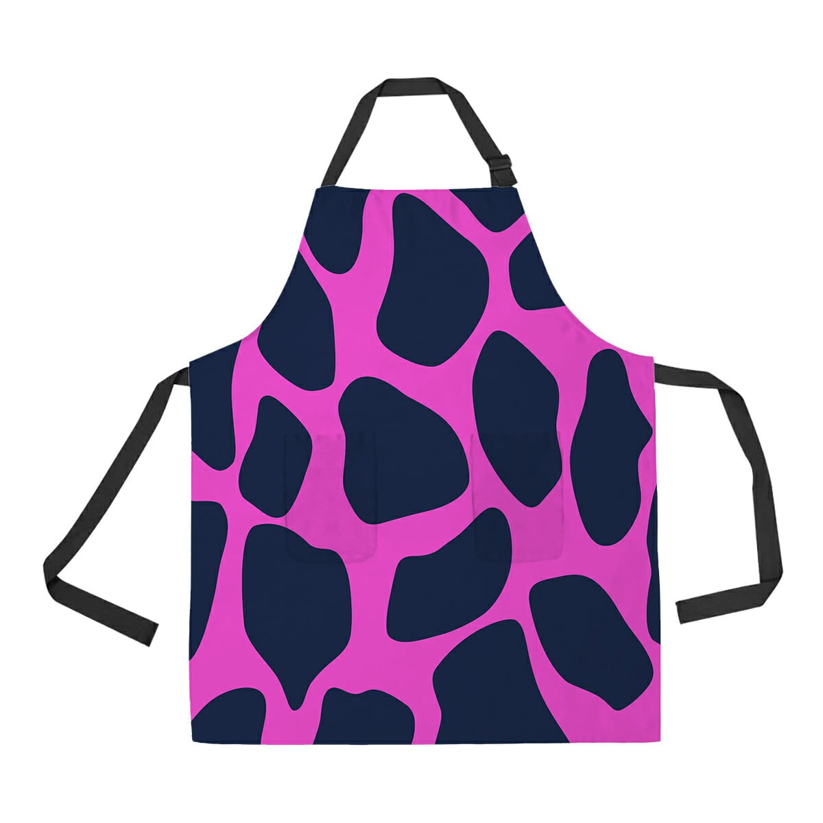 ABPHQTO Skin Texture Apron Home Kitchen Apron with Pockets