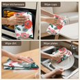 thumbnail image 5 of 6 Pcs Funny Kitchen Towels,Pioneer Flower Floral Print Pattern Microfiber Dish Towels,Kitchen Tea Towels,Kitchen Towel Set (18" X 26"), 5 of 7