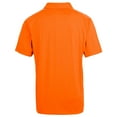 thumbnail image 3 of Men's Cutter & Buck Orange Miami Dolphins Prospect Textured Stretch Polo, 3 of 3