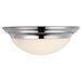 thumbnail image 2 of Quoizel SMT1614C Summit 2 Light Flush Mount Ceiling Fixture with Opal Etched Glass, Polished Chrome, 2 of 2