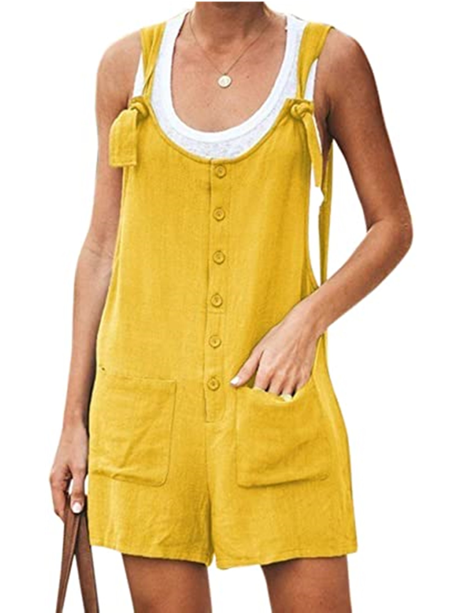 fashion casual loose solid color jumpsuits