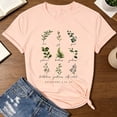 thumbnail image 6 of WEIWEN Fruit of The Spirit Christian Shirts for Women Trendy 2026 Basic Tees Short Sleeve Summer Tops Dressy Casual Inspirational Religious Botanical Tshirts Pink, S, 6 of 6