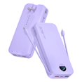 thumbnail image 1 of Power bank portátil de 20000 mAh, 22,5 W, USB-C, morado, 1 of 8