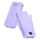 thumbnail image 1 of Power bank portátil de 20000 mAh, 22,5 W, USB-C, morado, 1 of 8