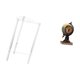 thumbnail image 5 of Mesita De Noche Minimalista De Acrílico Transparente Con Figura De Globo Terráqueo, Reloj De Mesa Moderno Para Sala De Estar, Dormitorio, Oficina Y Armario., 5 of 8