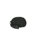 thumbnail image 3 of No Boundaries Women's Quilted Pouch Bag Charm, Black,, 3 of 4