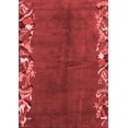 thumbnail image 1 of Ahgly Company Machine Washable Indoor Rectangle Abstract Red Modern Area Rugs, 7' x 10', 1 of 4