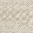 thumbnail image 4 of SAFAVIEH Natura Carly Geometric Braided Wool Runner Rug, Ivory, 2'3" x 12', 4 of 7
