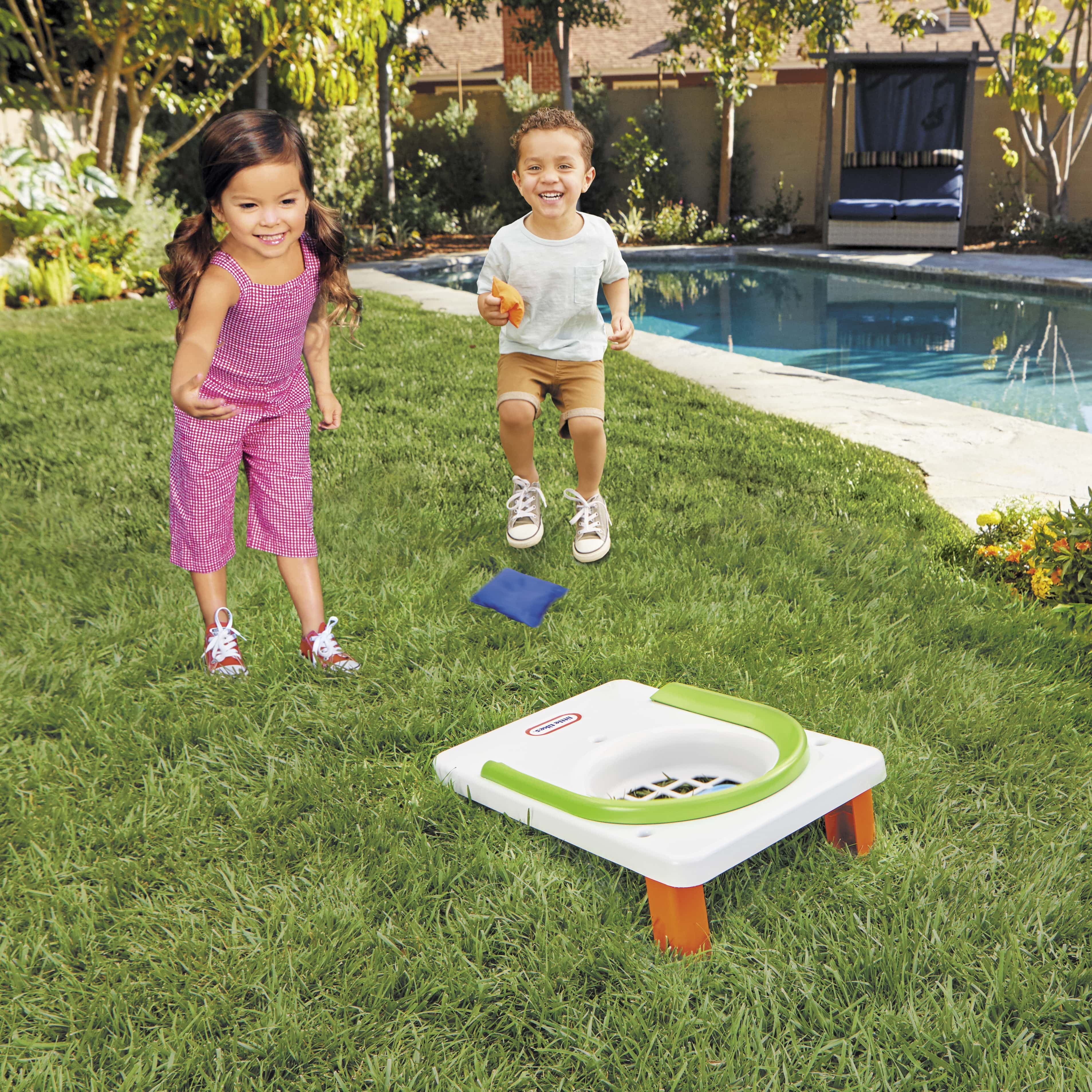 Little Tikes® My First Cornhole Game Fun Outdoor Bean Bag Toss Game Set for Kids and Toddlers