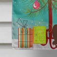 thumbnail image 4 of Carolines Treasures BB4181CHF Merry Christmas Tree Chocolate Labrador Flag Canvas House Size, 4 of 4