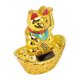 thumbnail image 4 of Figura De Gato Afortunado Con Energía Solar, Estatua De Fortuna Cat Solar Maneki Neko Con Brazo Ondulado Para La Decoración De Escritorio De La Oficina En Casa, 4 of 7