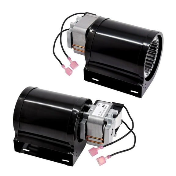 Wood Stove Front Blower Motor for Avalon 99000137, Olympic & Rainier, Front Blower Fan for Lopi 99000123, Freedom, Answer & Revere. (Left   Right)