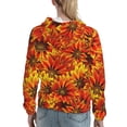 thumbnail image 7 of Haiem Sunflower4 for Men's Fashion Hoodies & Sweatshirts with Kangaroo Pocket,Hooded Sweatshirt with Eye-catching Drawstrings-Small, 7 of 7
