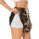 thumbnail image 1 of Balery Funny Bald Eagle Pantalones cortos deportivos para mujer con forro y dos bolsillos, elásticos, para entrenamiento, gimnasio, yoga-Medium, 1 of 7