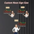 thumbnail image 4 of UPONRAY Merry Christmas Custom Neon Signs, Usb Powered with Adjustable Brightness Wall Decor for Gifts, 24 inch, 4 of 6