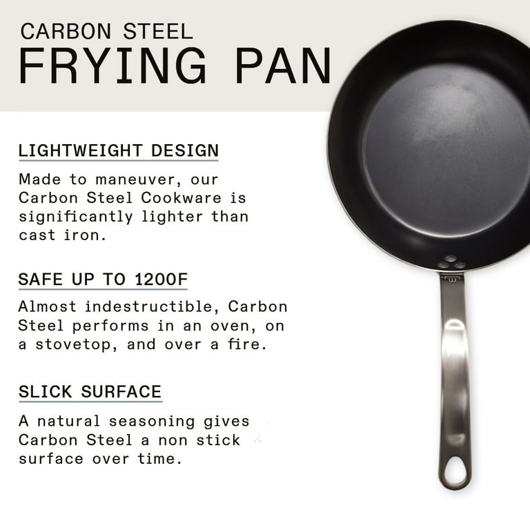 How to Season a Blue Carbon Steel Pan by Made In Cookware