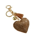 thumbnail image 1 of Guardoinrt Métal Large Application Coeur Forme Porte-Clés Élégant et Pratique Apparence Exquise Porte-Clés orange 1Set, 1 of 6