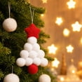 thumbnail image 2 of Bwiyojiz Christmas Tree Ornaments Star Xmas Hanging Decorations Cute Mini Pendants Home Decor, 2 of 7
