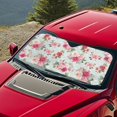 thumbnail image 5 of Xixirimido Car Windshield Sun Shade Foldable Sun Visor for Front Window Sunshade Universal Fit Most Truck SUV Vans Car Interior Accessories, Vibrant Roses Floral, 5 of 8