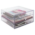 thumbnail image 3 of Simply Tidy 3-Drawer Cabinet Organizer, Clear, 3 of 4