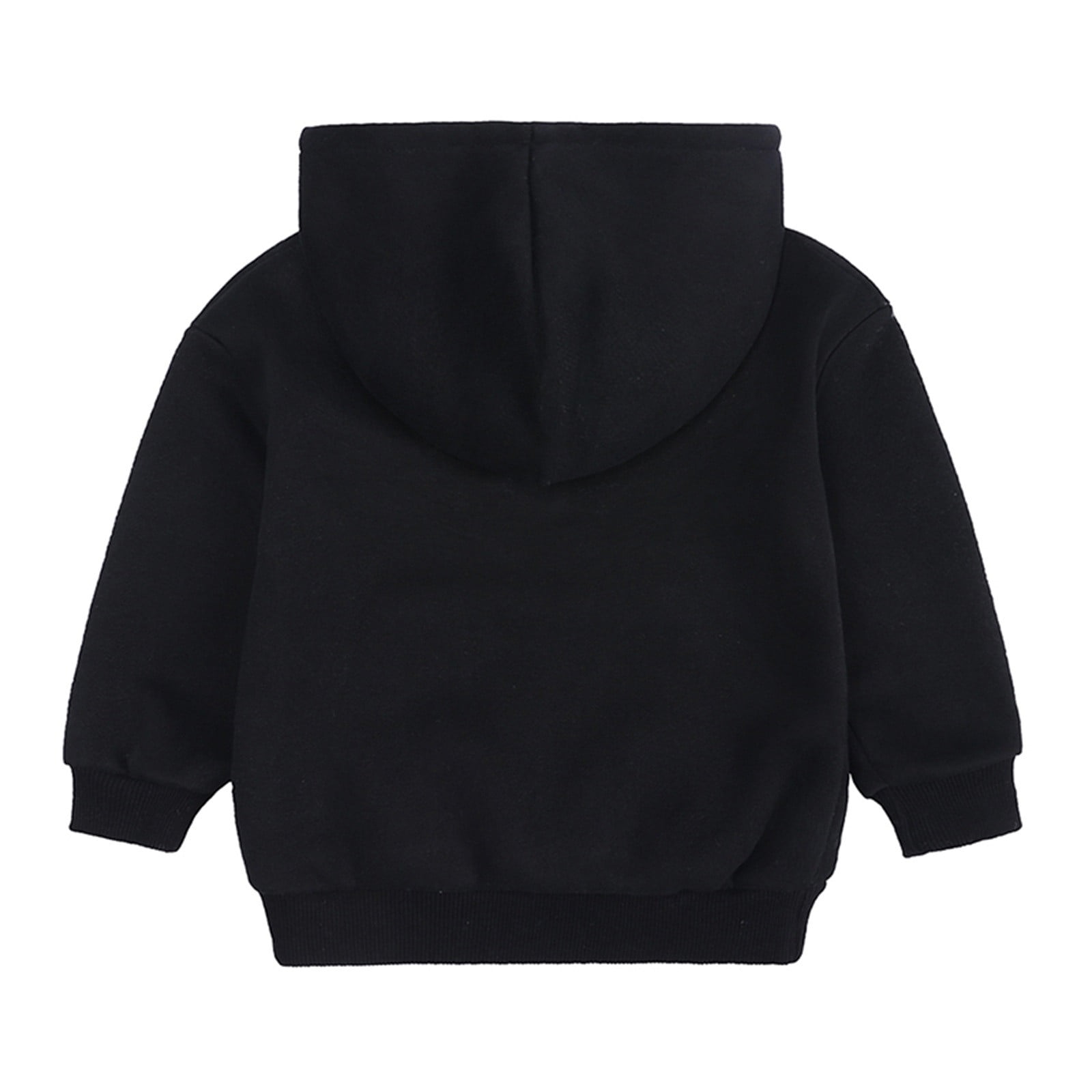 Toddler Boy Solid Color Textured Hoodie Sweatshirt