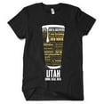 thumbnail image 2 of Utah Breweries Pint Glass T-Shirt - Craft Beer Lover Gift - Brewery Tour Must-Have Black Small, 2 of 2