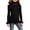 Black, variant on Girls Fall Winter Sweaters Classic Mock Neck Ribbed Knit Tops Casual Long Sleeve Pullover T Shirts Essential Warm Base Layer for Daily Outdoor Play School Wear