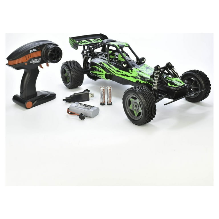 Adventure Force Radio Control 1 8 Trail Chaser Buggy Green
