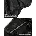 thumbnail image 3 of YOUI-GIFTS Kids Winter Down Vest Hooded Vest Zip Windproof Padded Vest Jacket With Pockets, 3 of 6