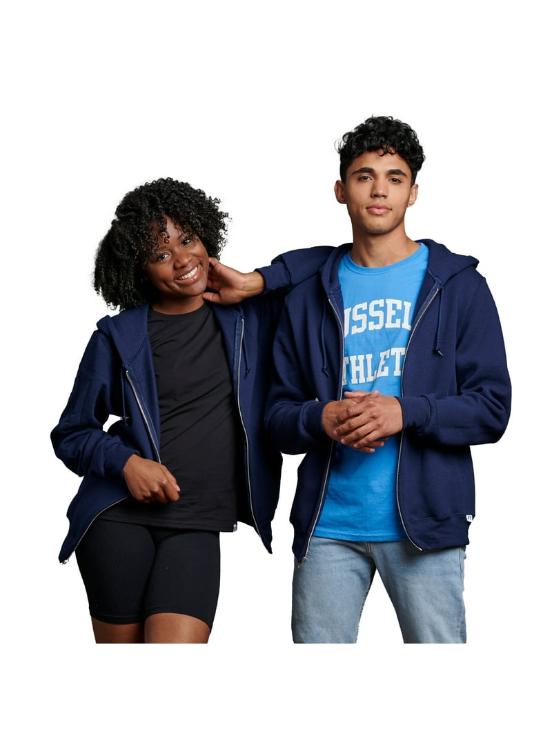 Russell Athletic Men's Dri-Power Fleece Full Zip Hooded