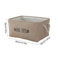 thumbnail image 3 of Clearance! Boovnll Storage Basket, Foldable Large Capacity Multipurpose Thickened Baskets with Handles for Bedroom, Living Room, Bathroom Shelves, Clothes, Blankets, Socks Storage, Toys, Basket, 3 of 6