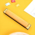 thumbnail image 5 of 20 Trous Double Rangée Harmonica Polyphonique Jouet Coloré Instrument de Musique Illumination Éducation Précoce Harmonica Multicolore, 5 of 5