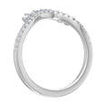 thumbnail image 2 of 1/3 Carat Diamond Anniversary Ring Enhancer in 14K White Gold( Ring Size 6) (SI1-SI2 Clarity) - IGI Certified, 2 of 7