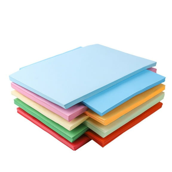 unbranded  500 Pcs Colored Printer Paper Foam Letters for Crafts Child