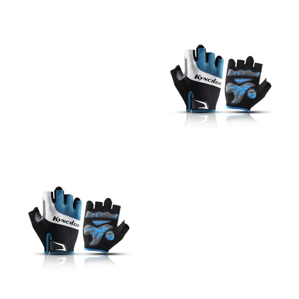 Greeniant Guantes de ciclismo de 2 piezas para hombre y mujer, Protector deportivo antideslizante, a prueba de golpes, antisudor, medio dedo, Type1 NO1